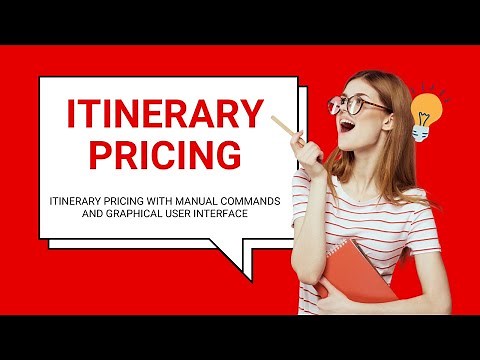 Sabre itinerary pricing and fare rules training