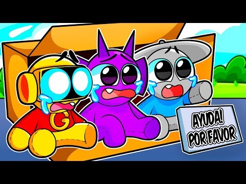 Los Sprunkis son PELUCHES SIN HOGAR en Roblox!