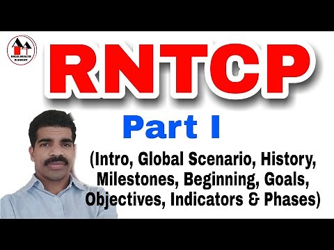 Revised National Tuberculosis Control Programme- RNTCP / National TB Control Programmes in India.