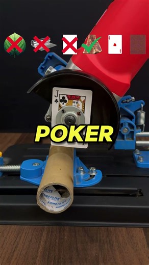 Leaf Grinder Blade vs Cardboard Tube – Cutting Test!