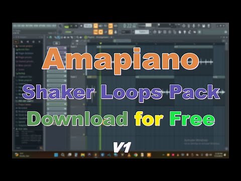 Amapiano Shaker Loops Pack - FREE DOWNLOAD