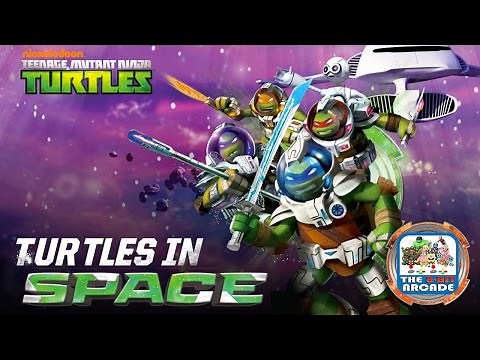 Teenage Mutant Ninja Turtles: Turtles In Space - Complete Space Missions (Gameplay)