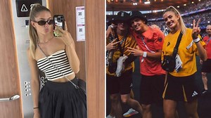 Alica Schmidt gives fans behind scenes glimpse at final day of the Olympics