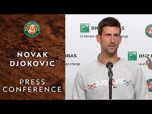 Novak Djokovic Press Conference after Final I Roland-Garros 2021