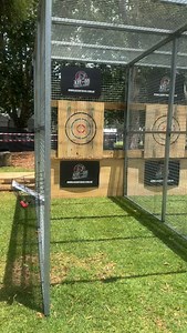 Axe on the Go at @tcmf_official come down and throw some axes! #tamworthcountrymusicfestival #tcmf #axethrowing #tamworth | Axe on the Go