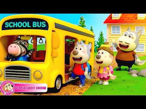 Little Lucy Show 🎀 Baby Bus Driver 😇✨ Wheels on the Bus 🚍