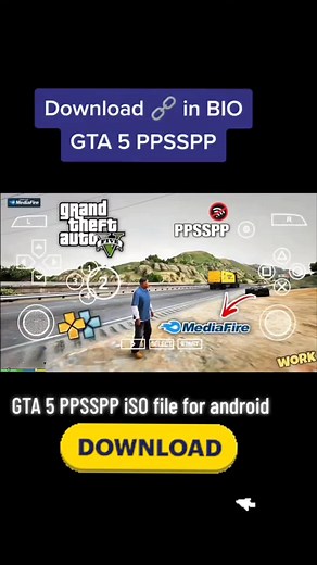 GTA 5 PPSSPP: Download for Android & iOS Mobile Game