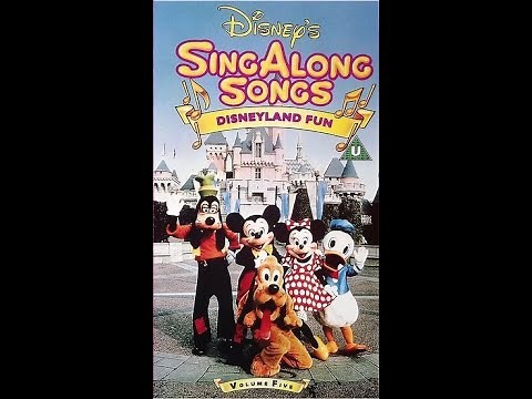 Opening to Disney's Sing Along Songs: Disneyland Fun UK VHS (1992)