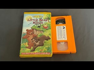 Opening To The Little Bear Movie 2001 VHS