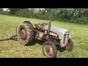 Ferguson TED20 and Ferguson finger bar mower