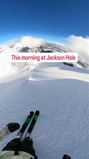 Jim Ryan on Instagram: "Currently… #skiing #jacksonhole #powder"