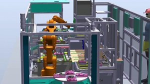 ABB工业机器人仿真。