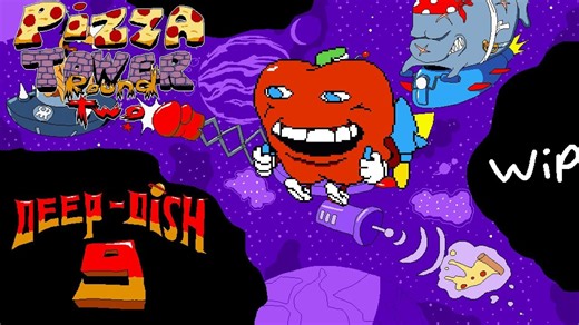 [Pizza Tower:Round 2]外 星 变 异 喷 气 大 苹 果💀