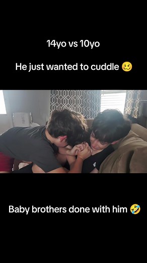 Cuddling Fails with My Baby Brother