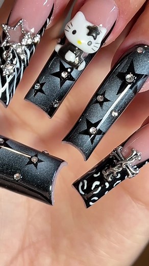 Hello Kitty Nail Designs for Fun and Cute Manicures