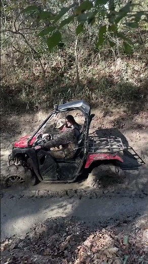 Honda pioneer 500 on 33” tires with no gear reduction at busco beach ATV park