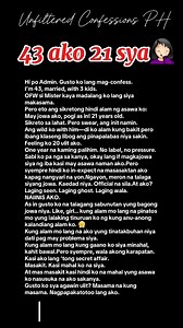 Tita na, side chick pa. (Medyo nastress kami dito sa kwento na to) Follow us for more💌 #UnfilteredConfessionsPH #StoryTime #ViralReels #PinoyConfession #fyp | Unfiltered Confessions PH