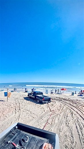 2WD F150 vs. 4x4 Beach we give a lot of credit to the 2 Wheel Dr., F150 owners. Even if they’re 2 Wheel Dr. some of them think they can go anywhere… and that’s almost true! #sandtow #instagood #goodvibes #groovy #beach | Sandtow