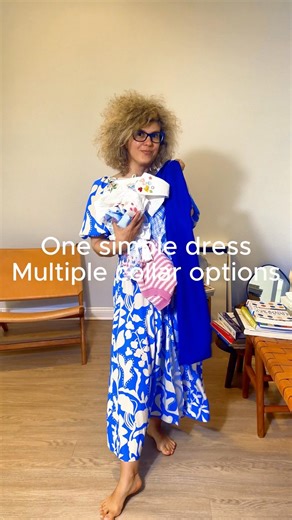 From one dress to multiple outfits. Full tutorial is ready for you #sewingpatterns #sewingtutorials