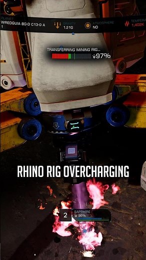 Overcharging Rhino Mining Rigs | Elite Dangerous