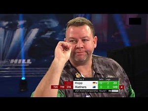 PDC World Darts Championship 2021 | R1 | Hopp - Mathers