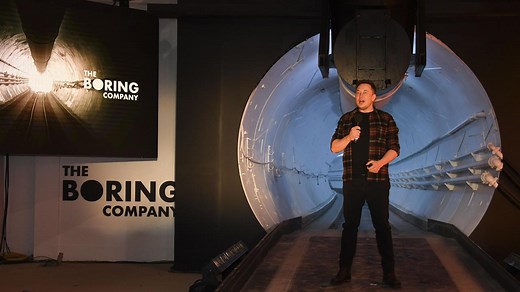 Inside the Tunnel That Elon Musk Hopes Will Solve the 'Goddamn Traffic Problem'