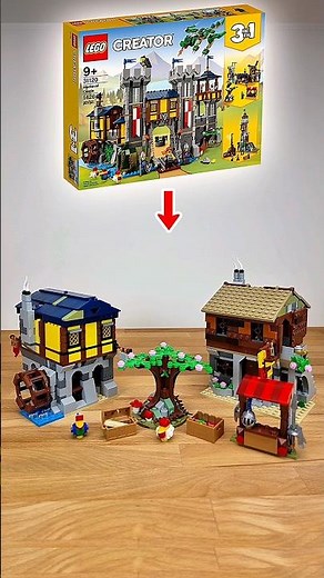 Lego Medieval Market Village | Beautiful Alternative 31120 Build
