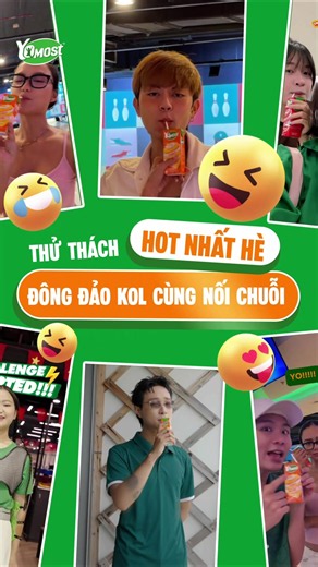 THỬ THÁCH GIỮ CHUỖI CÙNG YOMOST GIA HẠN THÊM 1 TUẦN THAM GIA SĂN QUÀ NGAY! 🔥 Thử thách ngày càng nóng với sự tham gia của hàng loạt cái tên nổi tiếng cùng đông đảo mẹ và bé! Đáp lại sự ủng hộ này, YoMost chính thức gia hạn thêm 1 tuần để mẹ và bé thỏa sức trải nghiệm điều mới, lên video và nối dài chuỗi Yo cùng bạn bè! 🎁 Loạt quà cực xịn vẫn đang chờ, nhanh tay nối chuỗi Yo nhé! 📅 Hạn tham gia mới: 14/09/2026 📣 Công bố kết quả: 21/09/2026 📌 Chi tiết thể lệ: https://bit.ly/yomostchallenge #Y