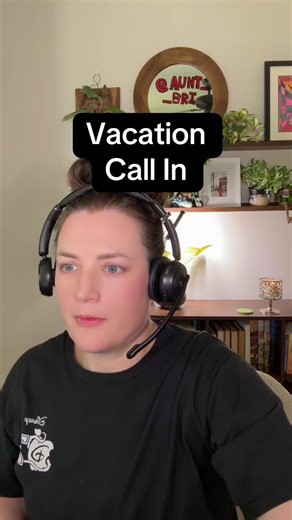 Vacation Call In- Pt 1 #corporatelife #hr #corporatetiktok #vacation | vacation