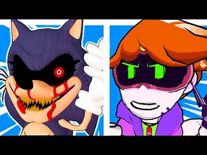 Hit Single Real: Lord X V.S Friday Night Funkin' VR - (VRChat: FNF Mods | Sonic.EXE/Sonic)