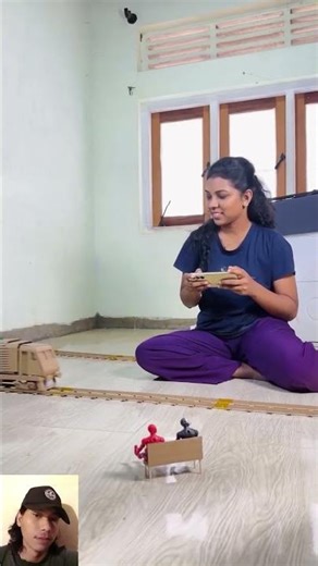 making a train track from used cardboard #track #diy #shortvideo #toys #shorts #making #carboard