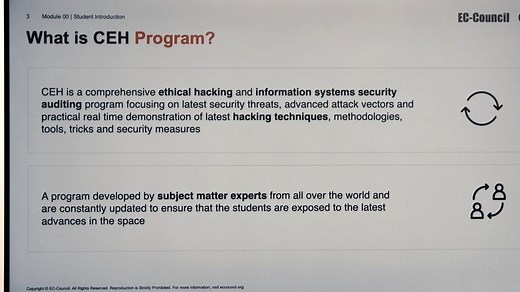 认证道德黑客 | Certified Ethical Hacker 课程 & CEH考试培训