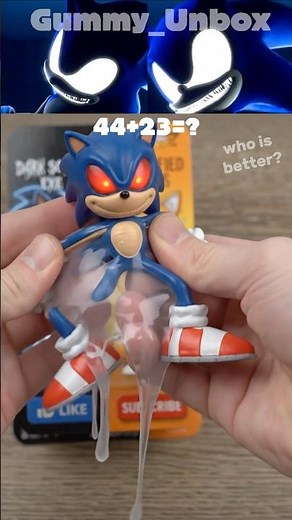 Sonic exe x Unboxing toy #sonic #sonicexe #animation