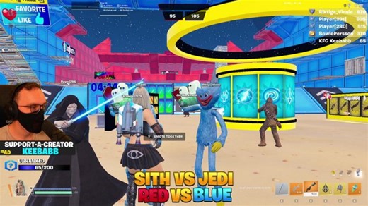 NY STAR WARS MAP! SITH VS JEDI RED VS BLUE🔴🔵!giveaway | !mask | !BBugeers | !merch #AD