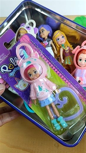 asmr unboxing polly pocket doll
