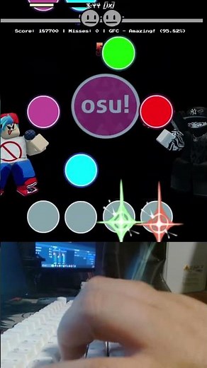 Freedom Dive #osu #fnf #fullcombo #roblox #fun #fyp