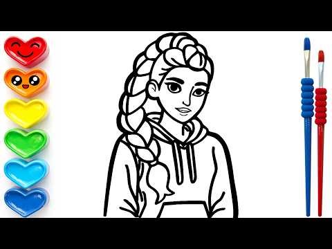 How to Draw Rumi | KPop Demon Hunters
