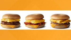 McDonald's bringing back breakfast bagels to Indiana locations for limited time
