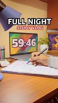 FULL NIGHT STUDY VLOG 🤯 : NEET 2026 #fullnightstudy #12hrsstudy #neet2026 #studyvlog #nightstudy