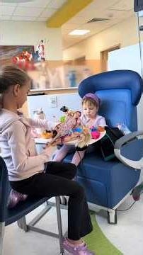 Cam’s port access/clinic day turned into a blood transfusion. She has been feeling down the last few