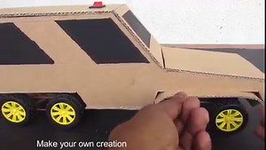 10K views · 640 reactions | Learn : How to make a Cardboard Car | Make Your Own Creation | Facebook