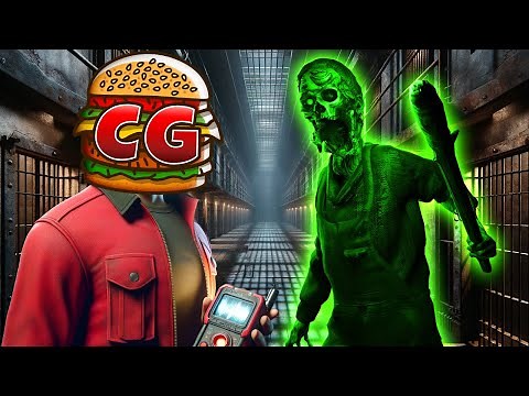 We Went Ghost Hunting in the MASSIVE Prison in Phasmophobia Multiplayer!