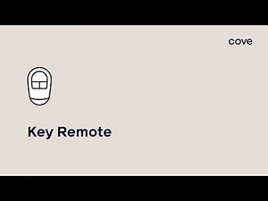 How to Setup a Key Remote - Cove