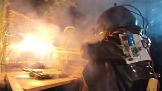 Engineer builds insane PC that ‘fights back’ with real weapon & weather effects