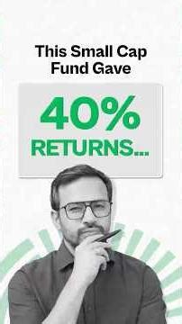 Tata Small Cap Fund: Why is it underperforming? Should you exit? #investing #mutualfunds