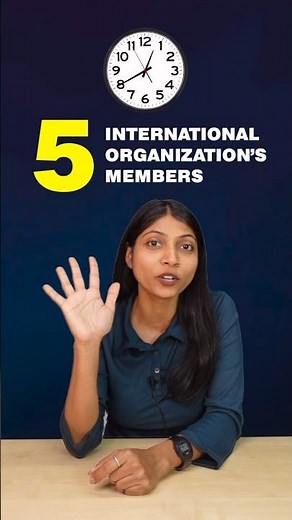 Tricks to remember International organisation🙌🏻