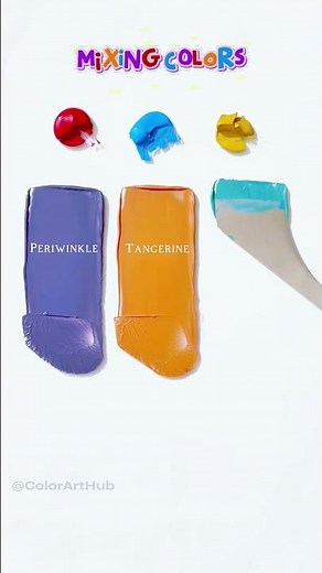 These Colors Changed Completely 🎨 Satisfying Acrylic Mixing