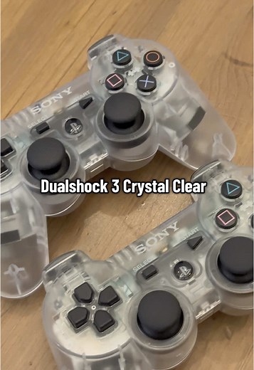 DualShock 3 Crystal Clear #PlayStation3 #DualShock3 #PS3Controller #RareController #RetroGaming #GamerLife #GamingSetup #PS3Classic #SonyPlayStation #GamingCollectors #ControllerCollection #OldSchoolGaming #GameOn #GamerVibes #PS3Forever