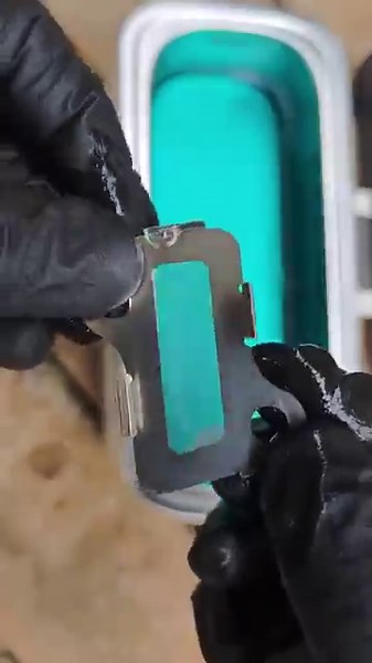 Nothing beats ultrasonic cleaning