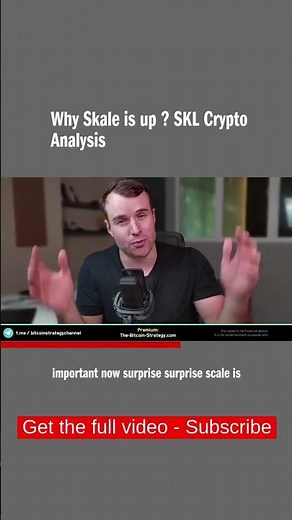 Why Skale is up 🤩 SKL Crypto Analysis